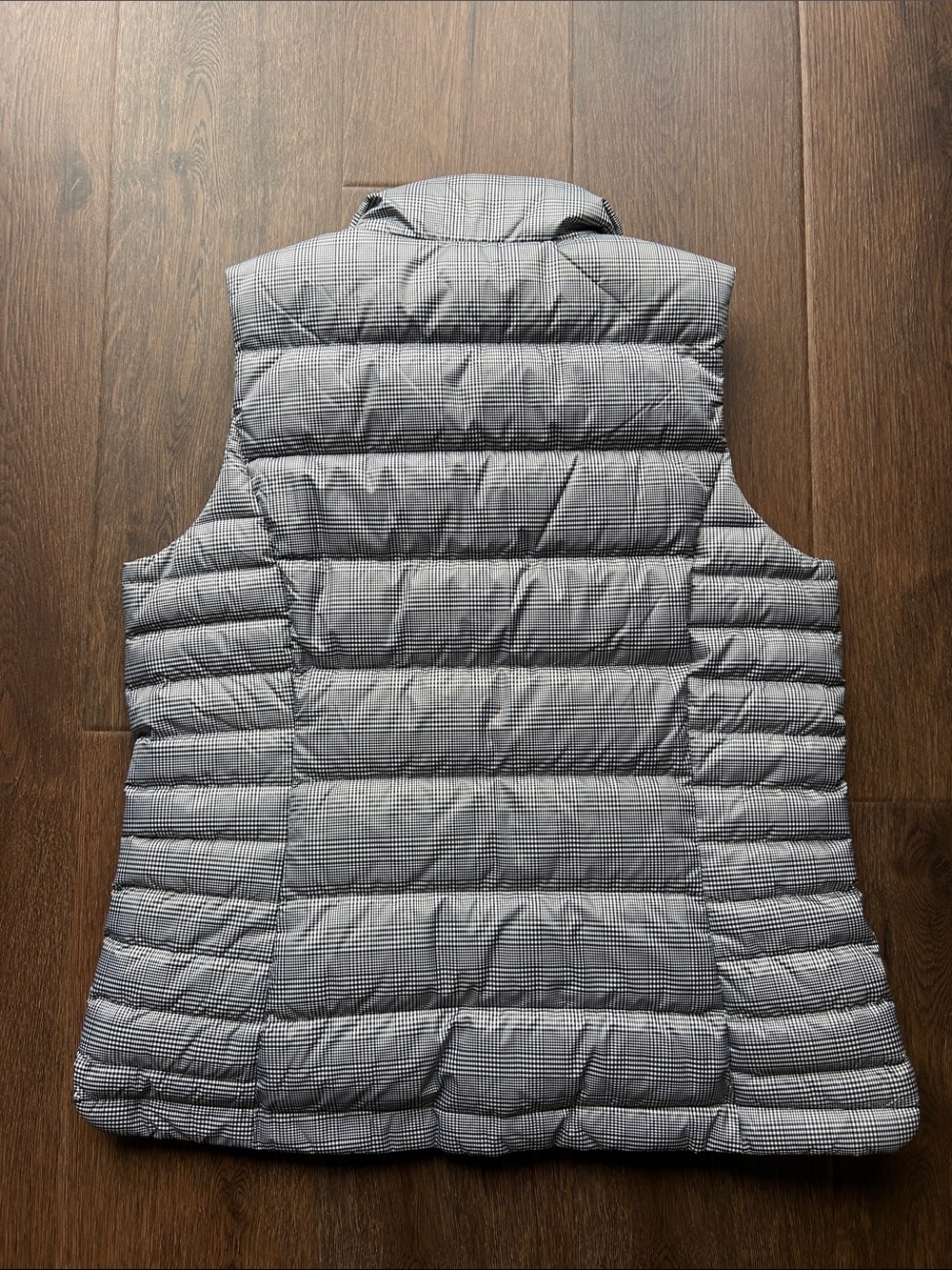 Lands End Puffer Vest | Lands End Winter Vest | Striped Vest | Puffer Vest - Picture 5 of 6